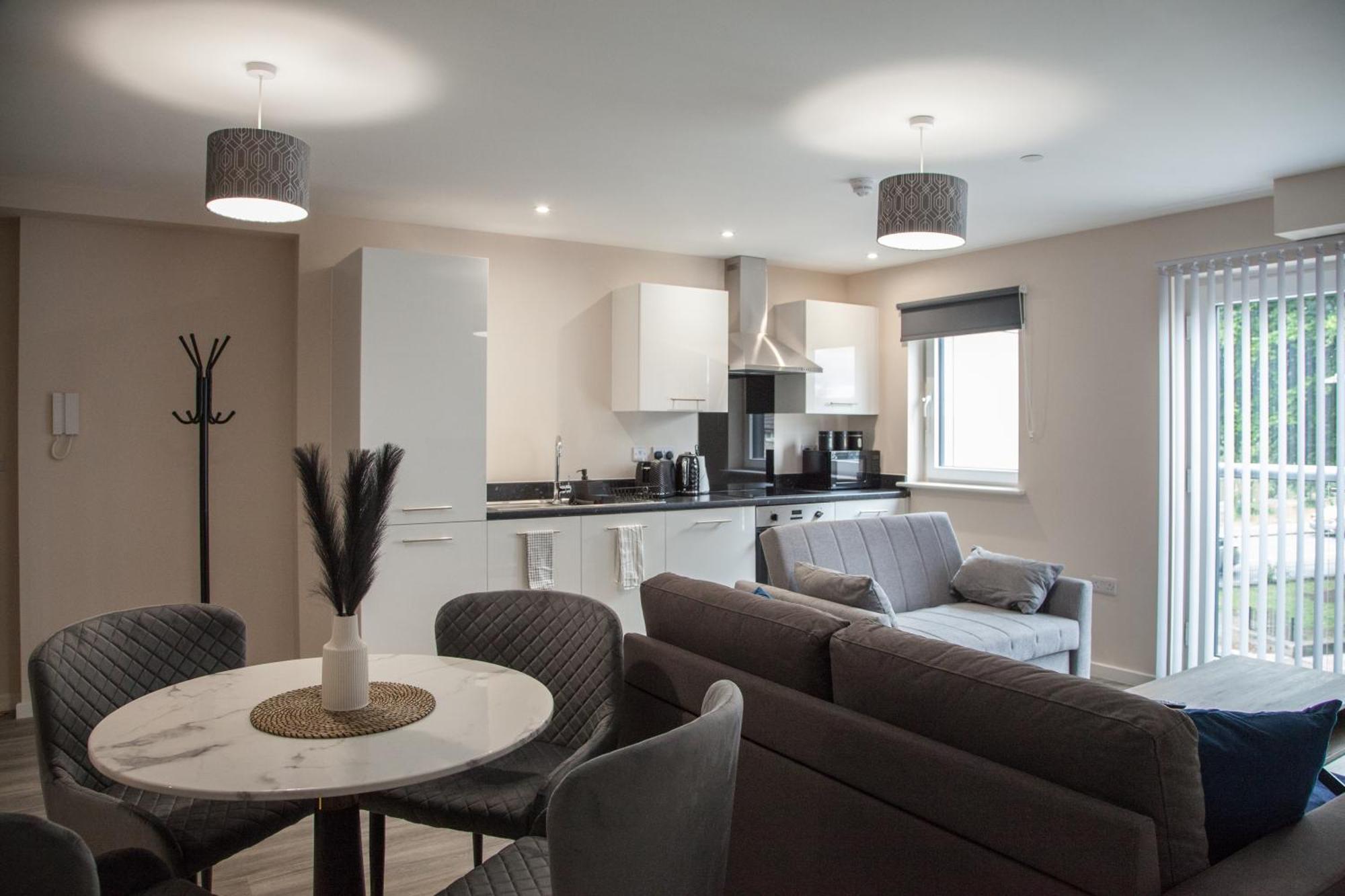 Modern 2Bd Apartment In Manchester City Exteriér fotografie