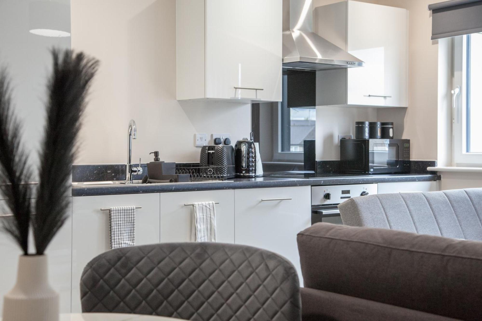 Modern 2Bd Apartment In Manchester City Exteriér fotografie