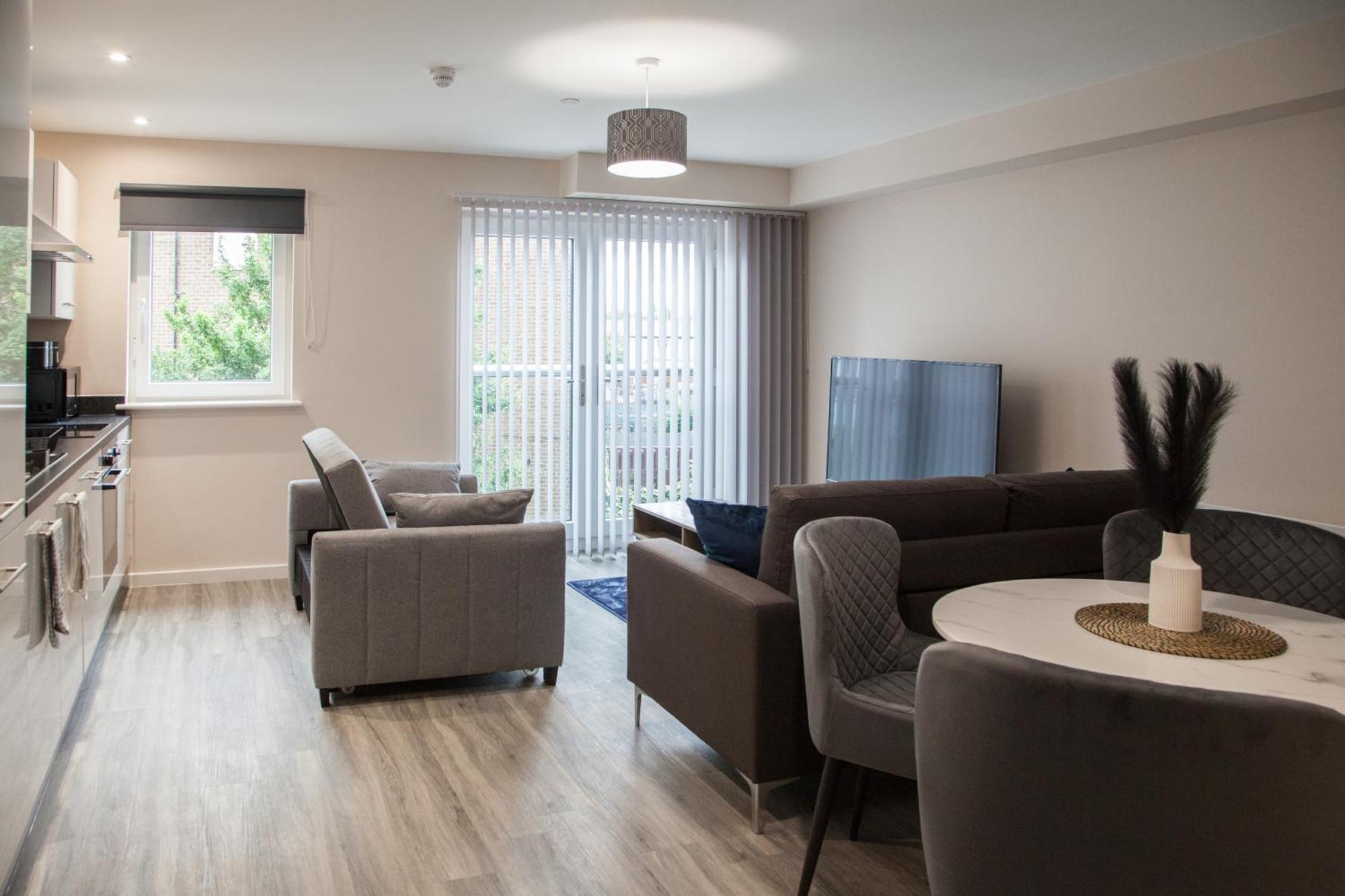 Modern 2Bd Apartment In Manchester City Exteriér fotografie