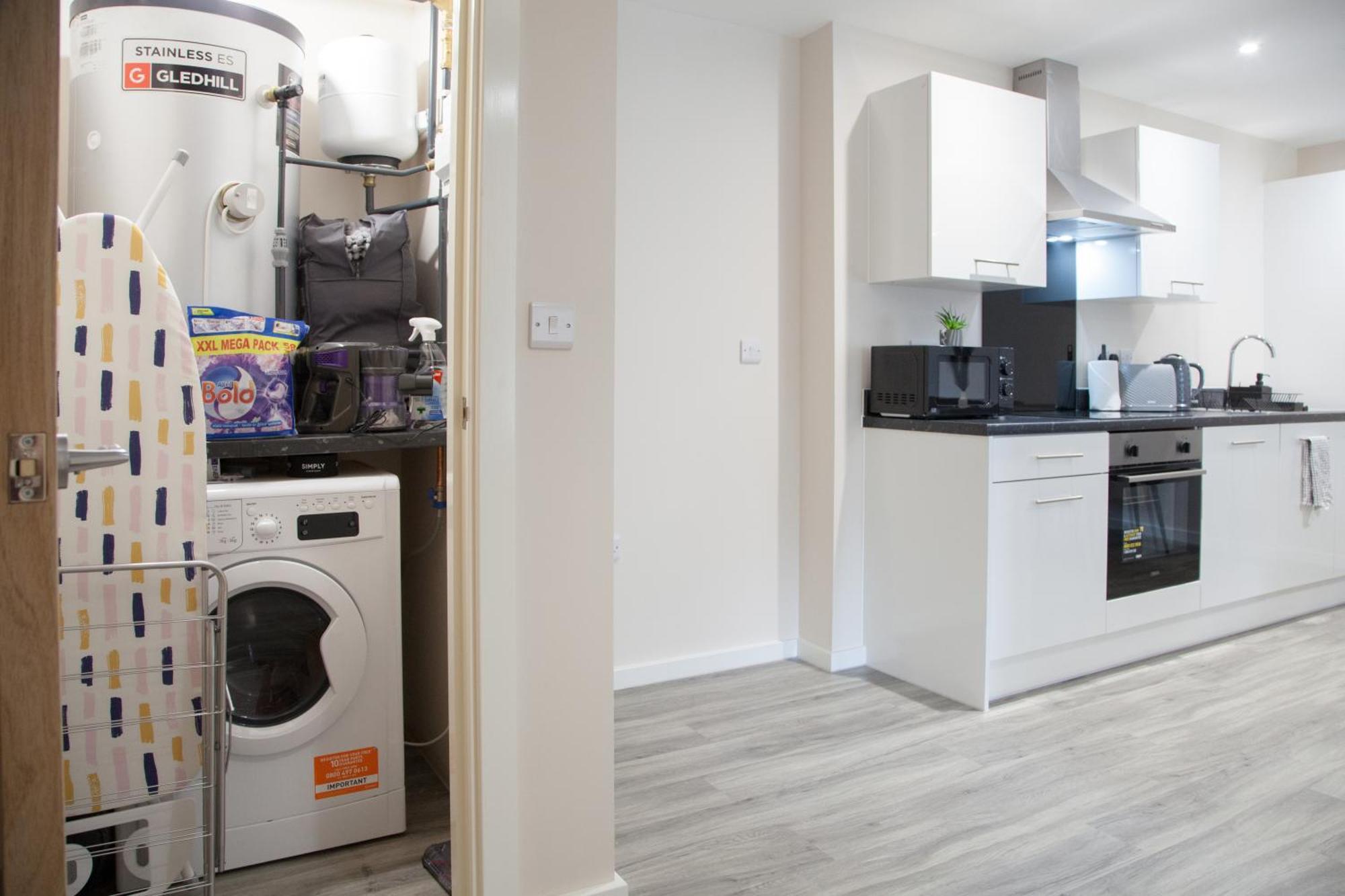 Modern 2Bd Apartment In Manchester City Exteriér fotografie