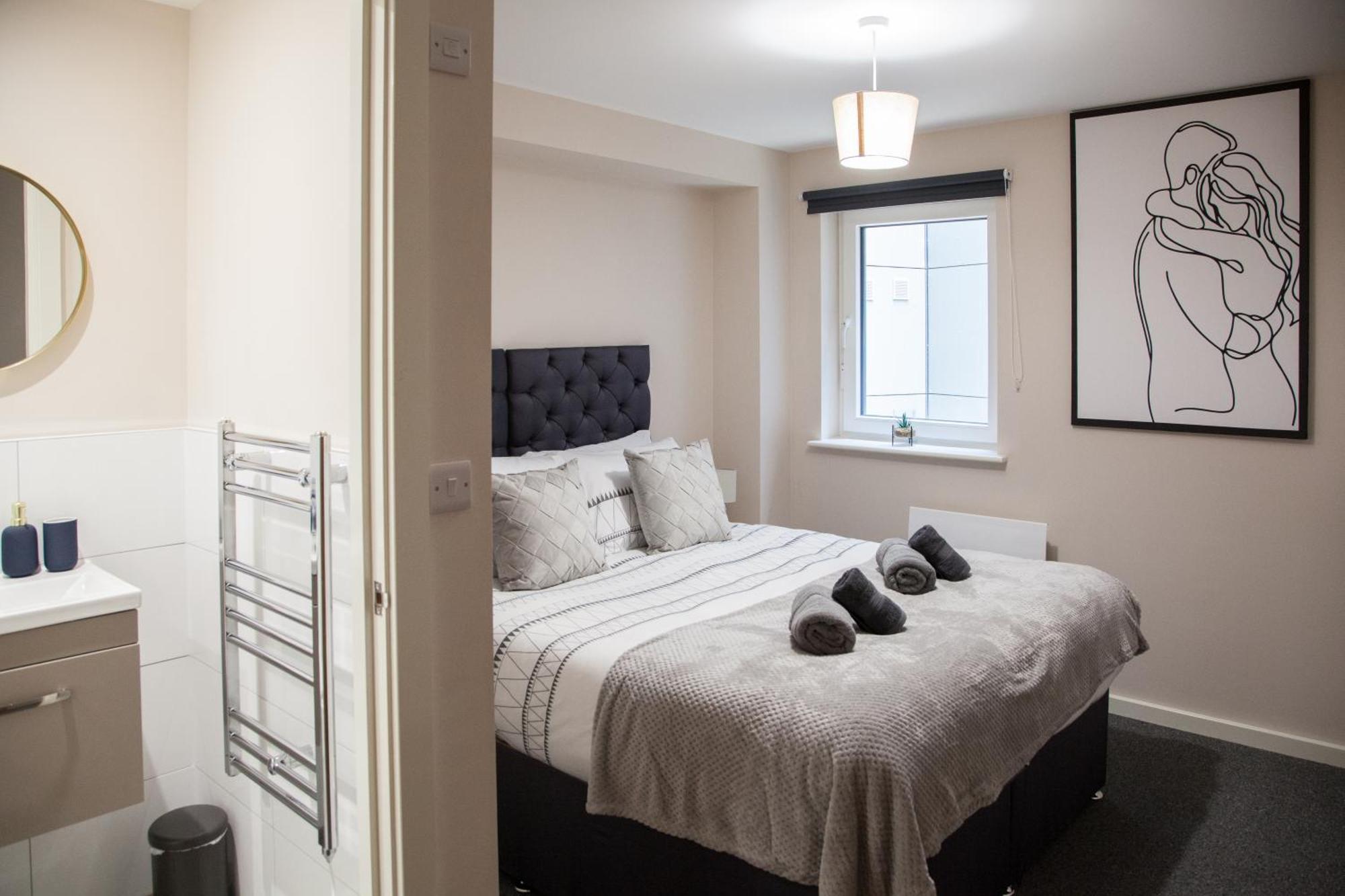 Modern 2Bd Apartment In Manchester City Exteriér fotografie