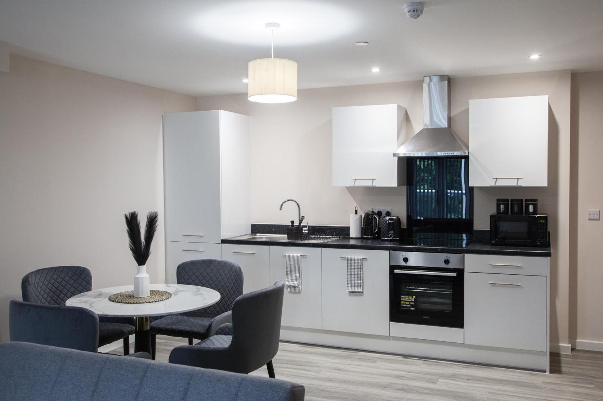 Modern 2Bd Apartment In Manchester City Exteriér fotografie