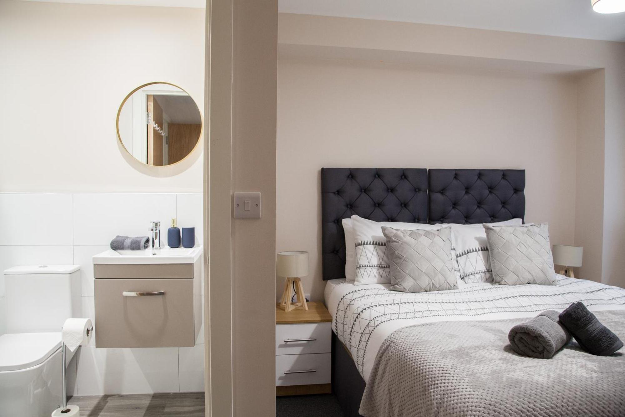 Modern 2Bd Apartment In Manchester City Exteriér fotografie